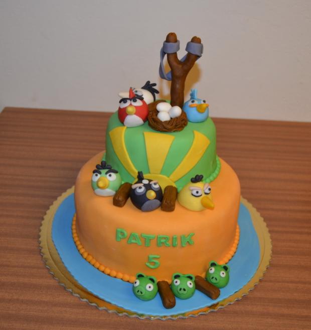 Angry Birds, torta, Rozprávkové torty, lucietta, 1