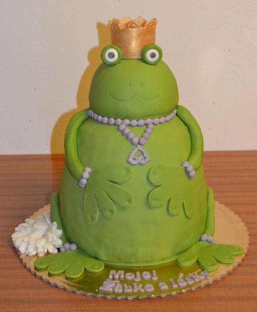 Žabka, torta, Torty so zvieratkami, lucietta, 1