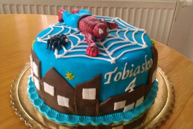 Spiderman, torta, Rozprávkové torty, Marta Majernickova, 1