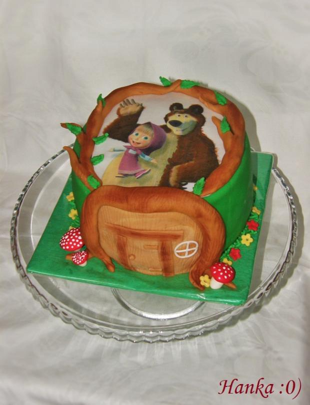 Máša a Miško, torta, Rozprávkové torty Máša a Miško, torta, Rozprávkové torty, selinnka, 1