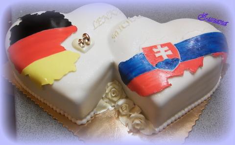 SK-DE, torta, Svadobné torty SK-DE, torta, Svadobné torty, zana, 1