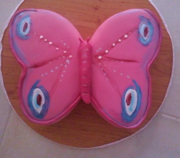 Motýlik pre slečnu, torta, Torty pre dievčatá, marys cakes, 1