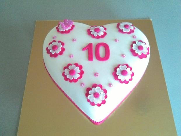Torta srdce, torta, Narodeninové torty, Zdenda30, 1