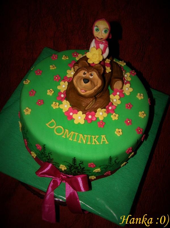 Máša a Miško , torta, Rozprávkové torty, selinnka, 1