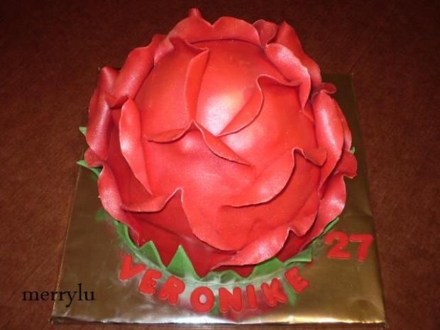 ruža, torta, Narodeninové torty ruža, torta, Narodeninové torty, Merrylu, 1
