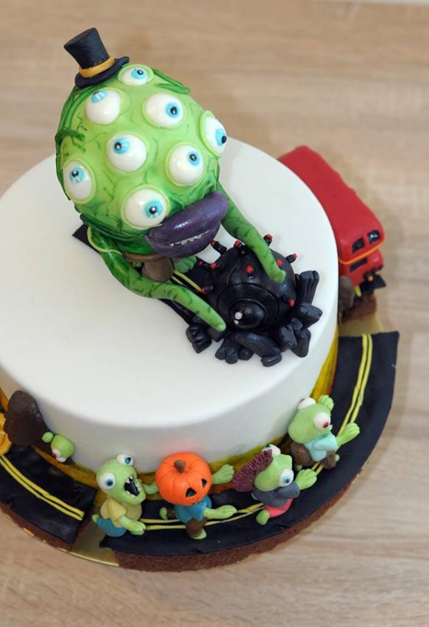Podla hry Zombie tsunami, torta, Rozprávkové torty Podla hry Zombie tsunami, torta, Rozprávkové torty, SWEETarchitect, 2