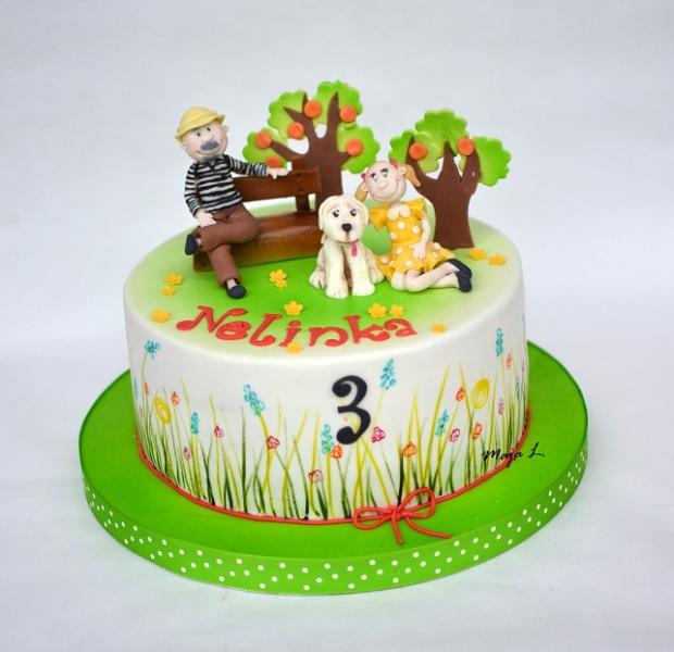 Bambuľka, torta, Rozprávkové torty Bambuľka, torta, Rozprávkové torty, mayaL30, 1