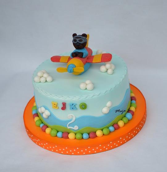 lietadielko, torta, Torty autíčka, vláčiky, mayaL30, 1