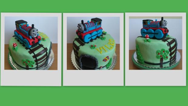 Mašinka Tomáš, torta, Torty autíčka, vláčiky, Gabi7145, 1