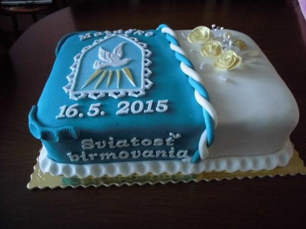 k birmovke:), torta, Torty na cirkevné sviatky, Anka755, 1