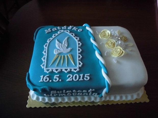 k birmovke:), torta, Torty na cirkevné sviatky, Anka755, 1