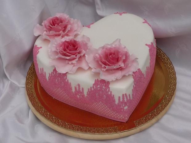 srdiecko, torta, Narodeninové torty srdiecko, torta, Narodeninové torty, ruzenaf, 1