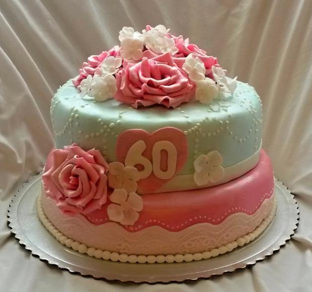 Shabby chic pre dámu, torta, Narodeninové torty Shabby chic pre dámu, torta, Narodeninové torty, BobasiQ, 1