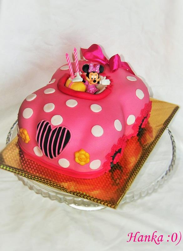 Autičko Minnie , torta, Torty pre dievčatá, selinnka, 1