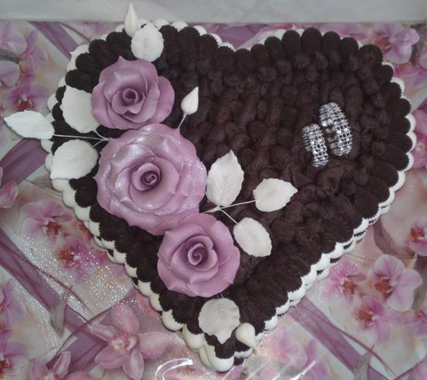 Svadobné srdiečko... penové., torta, Svadobné torty Svadobné srdiečko... penové., torta, Svadobné torty, Mariolka, 1