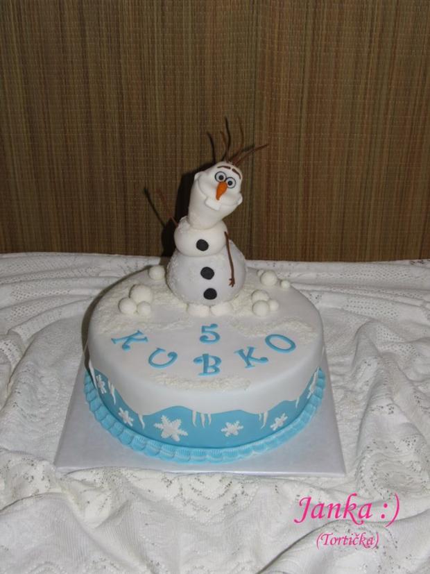 Olaf, torta, Rozprávkové torty, -TORTICKA-, 1