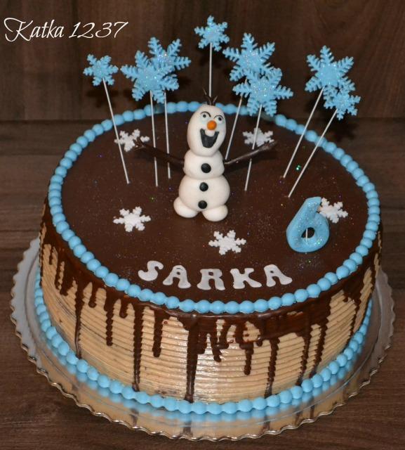 Olaf, torta, Čokoládové torty, katka1237, 1