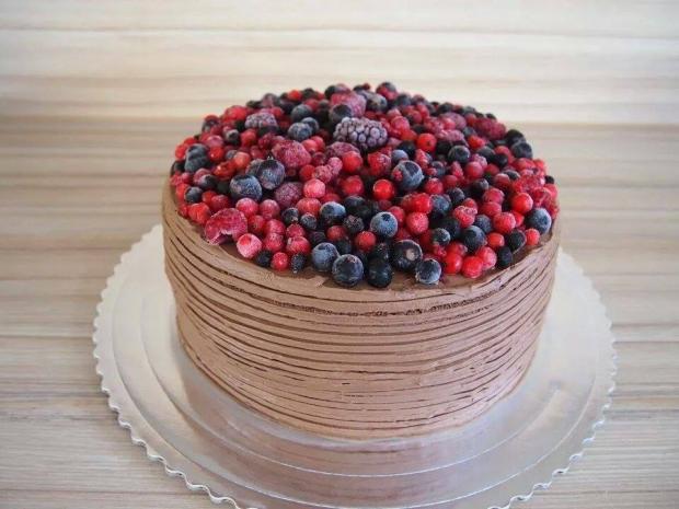 Skvelá kombinácia čokolády a ovocia, torta, Čokoládové torty, Pure Sweet, 1