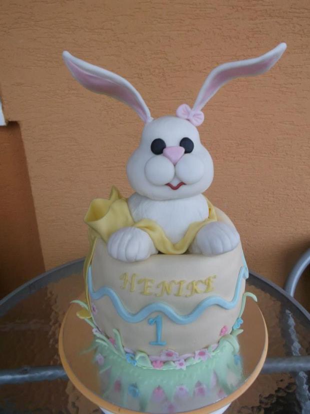 Zajko uško :), torta, Torty so zvieratkami Zajko uško :), torta, Torty so zvieratkami, janinka1122, 1