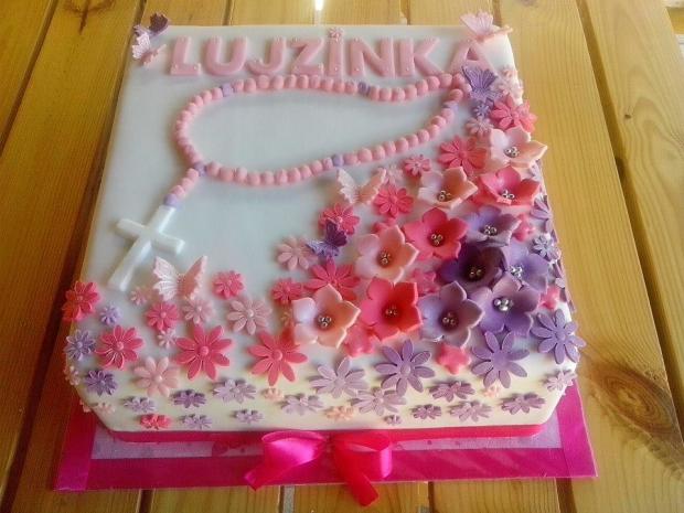 sv. prijimanie, torta, Torty na cirkevné sviatky, zukatomeka, 1