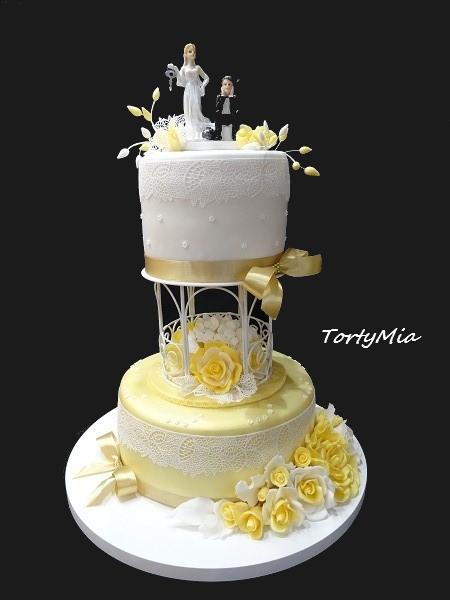 Svadobná s altánkom, torta, Svadobné torty, TortyMia, 1