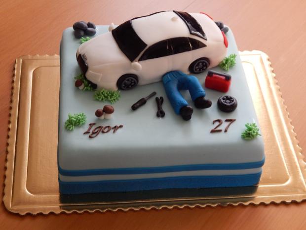 Automechanik, torta, Narodeninové torty, Lubka212, 1