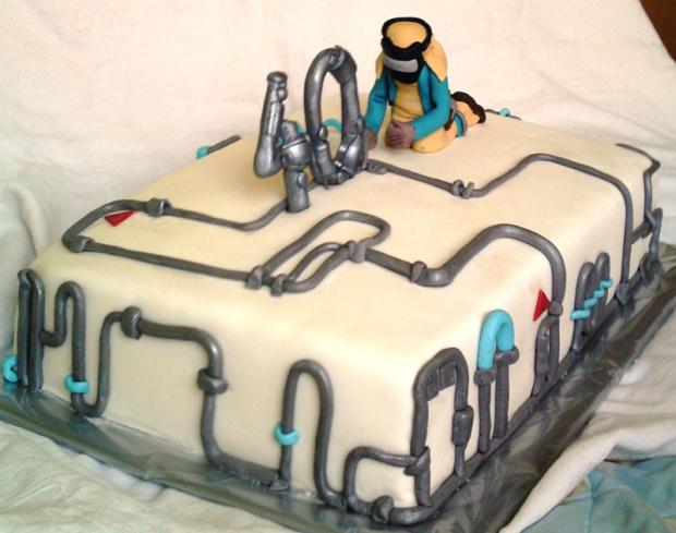 Pre zvárača..., torta, Narodeninové torty Pre zvárača..., torta, Narodeninové torty, Mariolka, 2