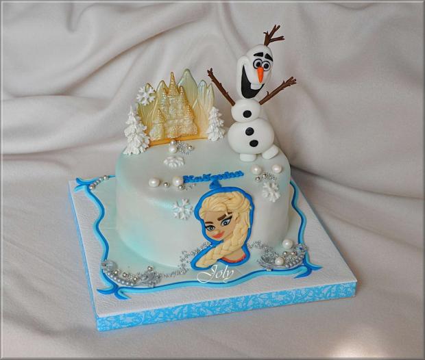 Frozen, torta, Narodeninové torty, joly, 2