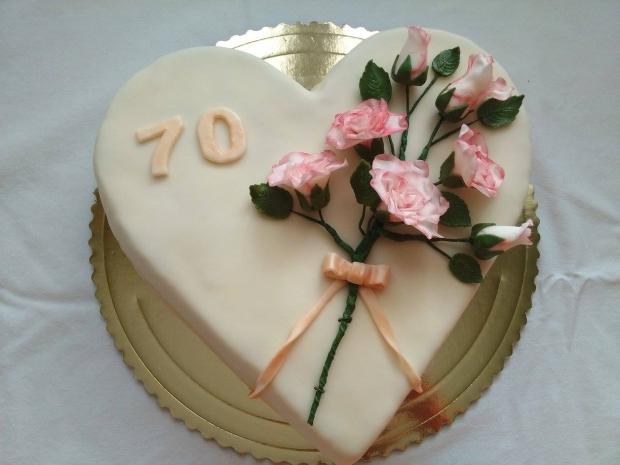K 70ke, torta, Narodeninové torty K 70ke, torta, Narodeninové torty, Lenor-ka, 1