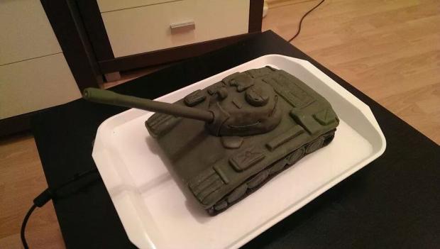 Tank T-55, torta, Netradičné torty Tank T-55, torta, Netradičné torty, MariaAmalia, 1