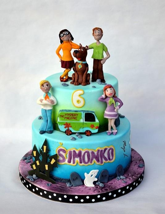 Scooby Doo, torta, Rozprávkové torty Scooby Doo, torta, Rozprávkové torty, mayaL30, 1