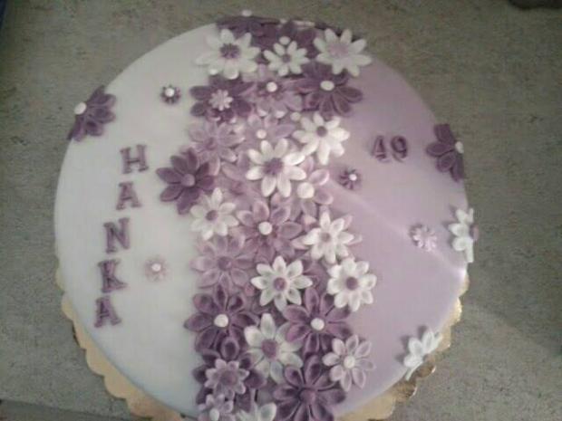 Fialovo-biela narodeninová, torta, Narodeninové torty, SaškaFlajsováFajberová, 1