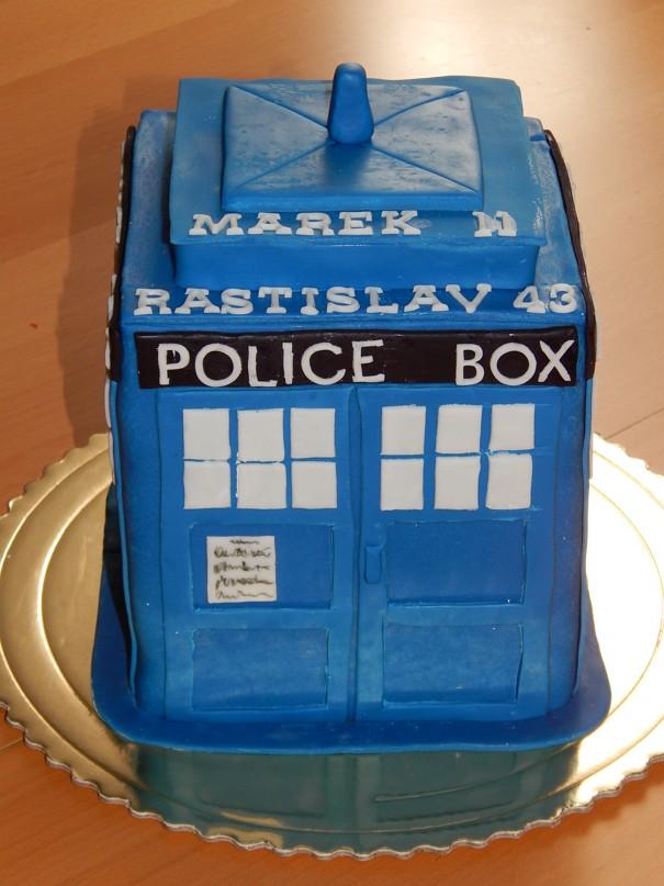Policajná búdka, torta, Narodeninové torty Policajná búdka, torta, Narodeninové torty, Lubka212, 1