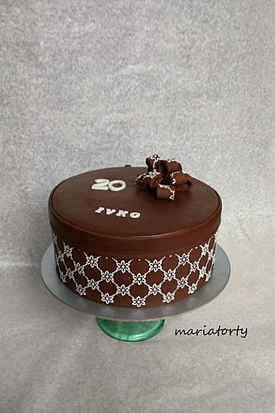 so stencilom, torta, Narodeninové torty, maria285, 1