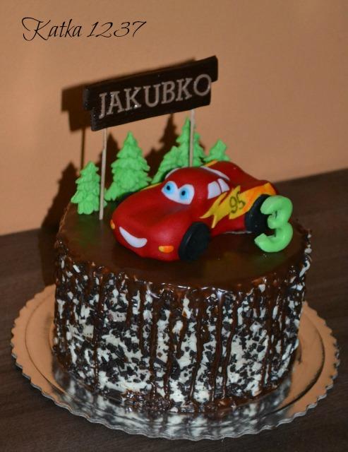 malá s mcqueenom, torta, Čokoládové torty malá s mcqueenom, torta, Čokoládové torty, katka1237, 1
