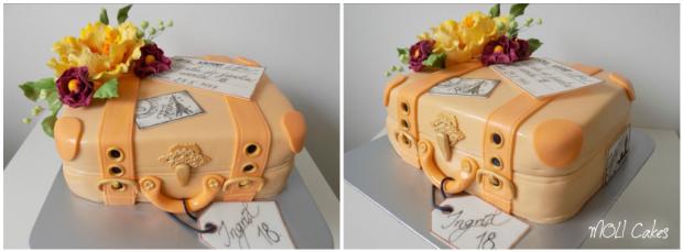 kufrík s letenkou do života, torta, Narodeninové torty kufrík s letenkou do života, torta, Narodeninové torty, MOLI Cakes, 1