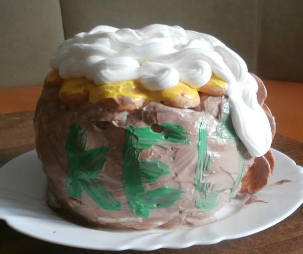 Klasické smotanové netradične, torta, Narodeninové torty, anett1991, 2