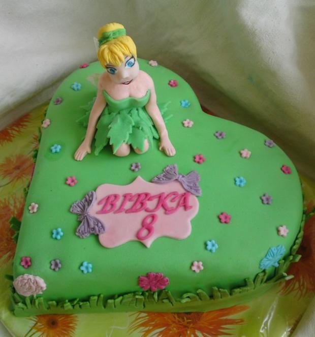 S vílou Zvonilkou /2./..., torta, Rozprávkové torty S vílou Zvonilkou /2./..., torta, Rozprávkové torty, Mariolka, 2