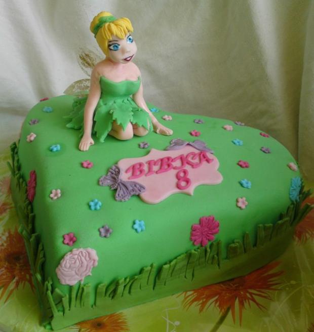 S vílou Zvonilkou /2./..., torta, Rozprávkové torty S vílou Zvonilkou /2./..., torta, Rozprávkové torty, Mariolka, 1