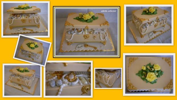 ŠPERKOVNICA detaily, torta, Narodeninové torty, Zdenka.MI, 1