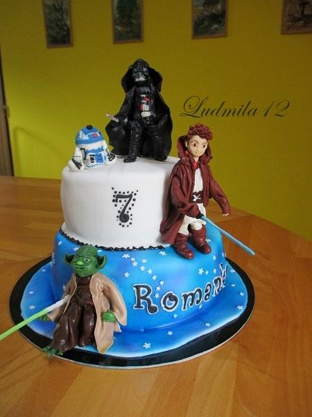STAR WARS, torta, Ostané torty pre deti STAR WARS, torta, Ostané torty pre deti, ludmila12, 1