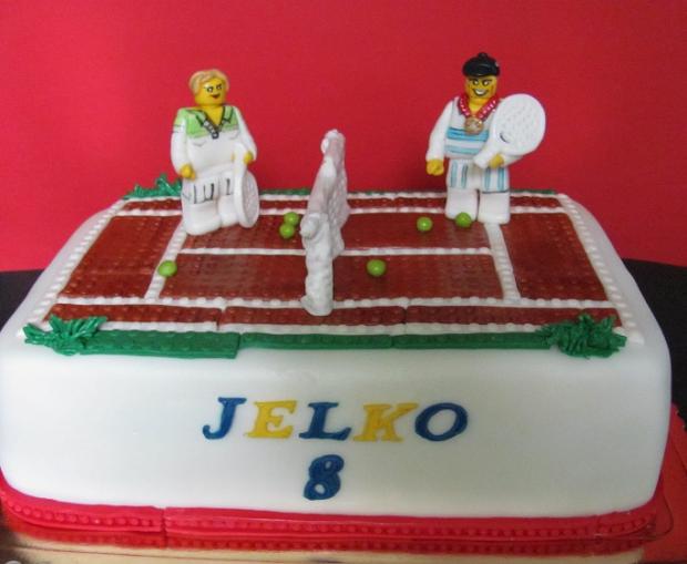 tenisový legáčik, torta, Ostané torty pre deti, Tatjana Dobrovičová, 1