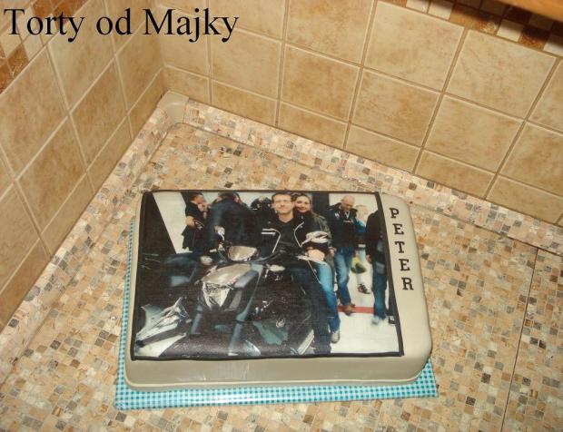 moto, torta, Narodeninové torty, drobecek, 1