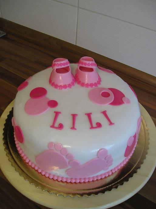 krstinová Lili, torta, Torty na krstiny, dadika, 1