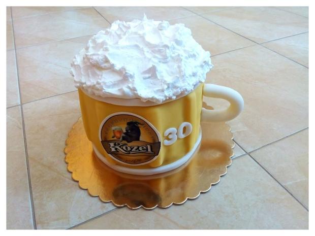 Pivový pohár, torta, Narodeninové torty Pivový pohár, torta, Narodeninové torty, dakota14, 1