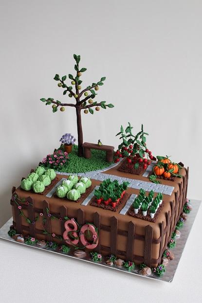 záhradka 4, torta, Narodeninové torty záhradka 4, torta, Narodeninové torty, Annka, 1