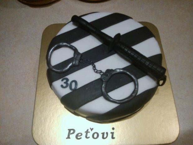 Pre väzenského dozorcu, torta, Narodeninové torty Pre väzenského dozorcu, torta, Narodeninové torty, Torty-sladké mámenie, 1