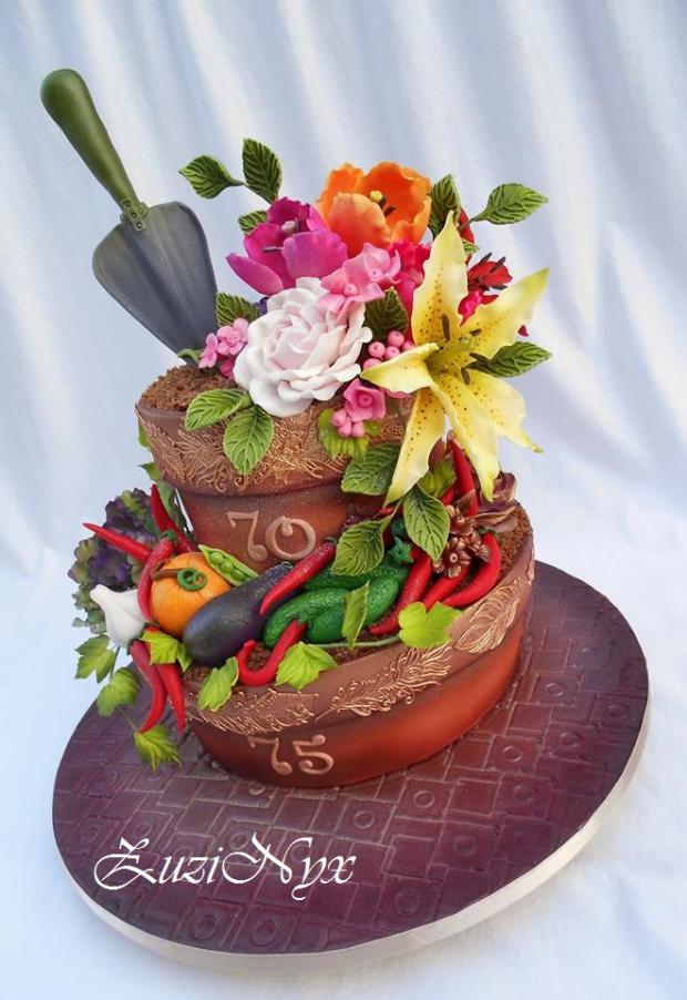 ..na dvojitú oslavu.., torta, Narodeninové torty ..na dvojitú oslavu.., torta, Narodeninové torty, ZuziNyx, 2