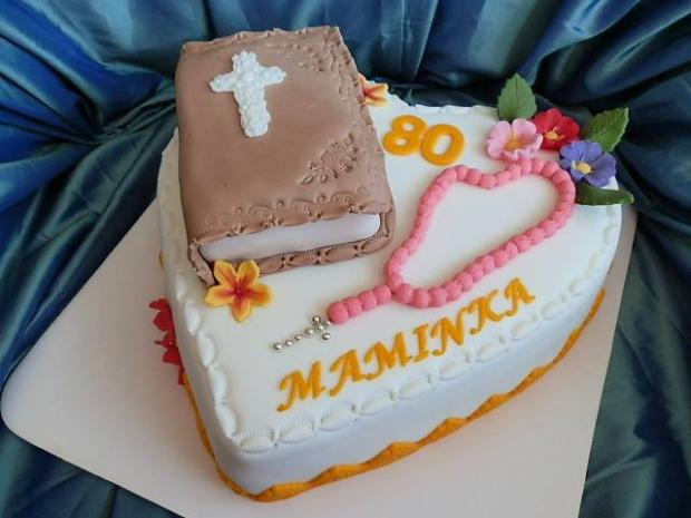 Srdce s bibliou, torta, Narodeninové torty, Ildi B., 1