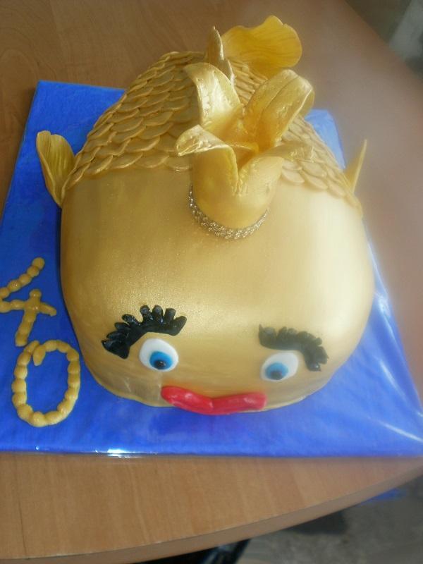 zlatá rybka na požiadanie, torta, Narodeninové torty, alena60, 1